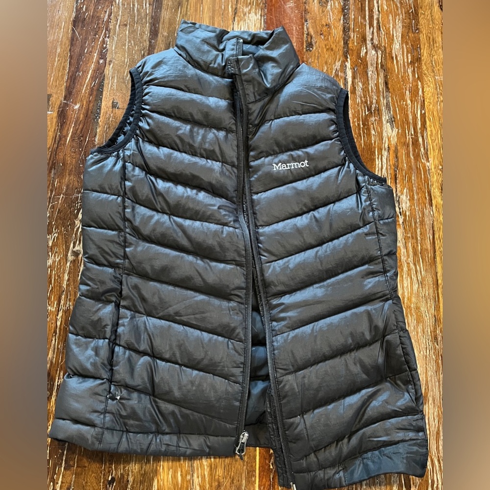 Marmot 800 Fill Black Down Vest